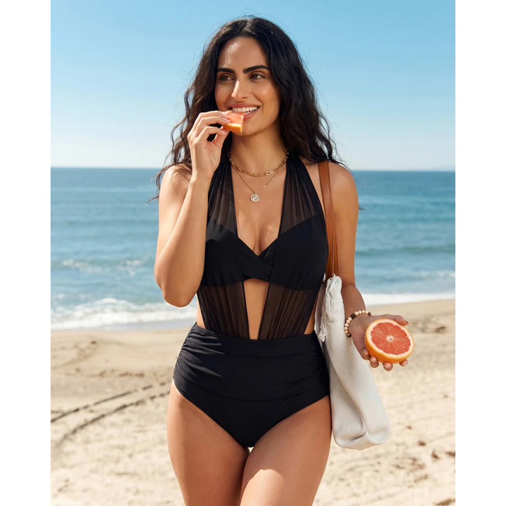 Astrid™ | 2-i-1 Bikini med Aftagelig Mesh