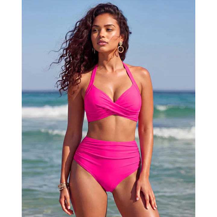 Astrid™ | 2-i-1 Bikini med Aftagelig Mesh