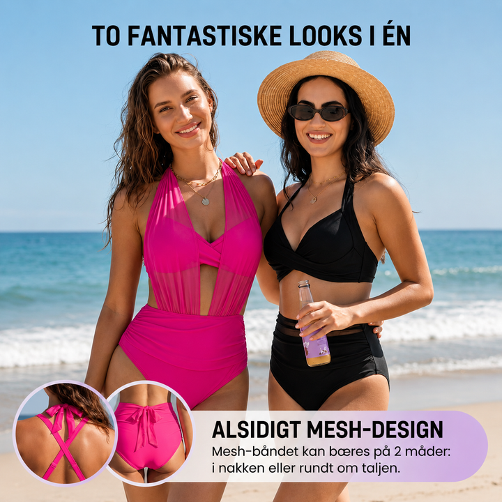 Astrid™ | 2-i-1 Bikini med Aftagelig Mesh