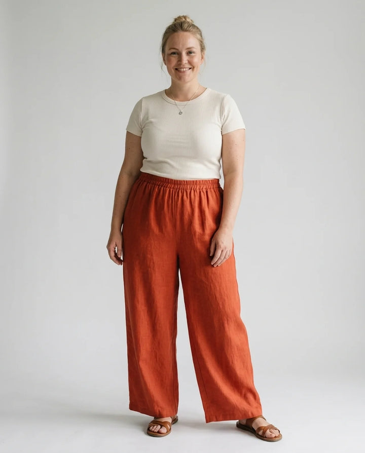 Amalia™ | Flydende Hørbukser